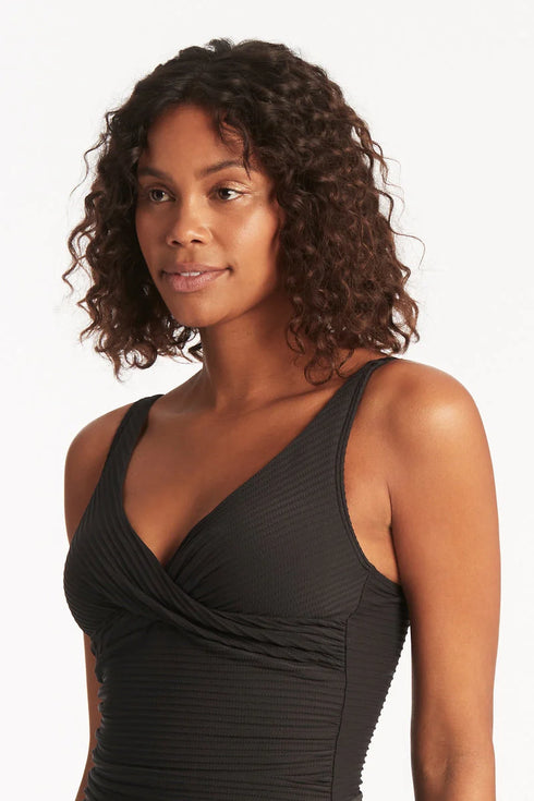 Sea Level Spinnaker Cross Front Singlet